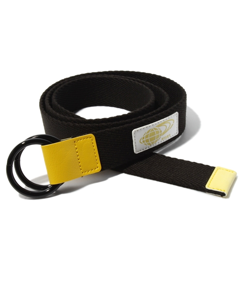 BEAMS(ビームス)の「BEAMS / カラーWリングベルト(ベルト・メンズ・ブラック/オレンジ/イエロー/ネイビー/ワイン/オリーブ・ONE SIZE)」の2枚目の写真