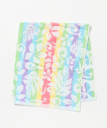 Kahiko（カヒコ）の「【Kahiko】ハワイアンフラワーグラデーションフェイスタオル（タオル）」