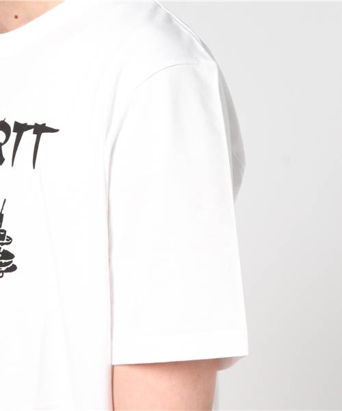 Carhartt WIP（カーハートダブリューアイピー）の「S/S SAME TIME T-SHIRT（Tシャツ/カットソー・メンズ・ライトブルー/ホワイト/ピンク・X-LARGE/MEDIUM/SMALL/LARGE）」の7枚目の写真