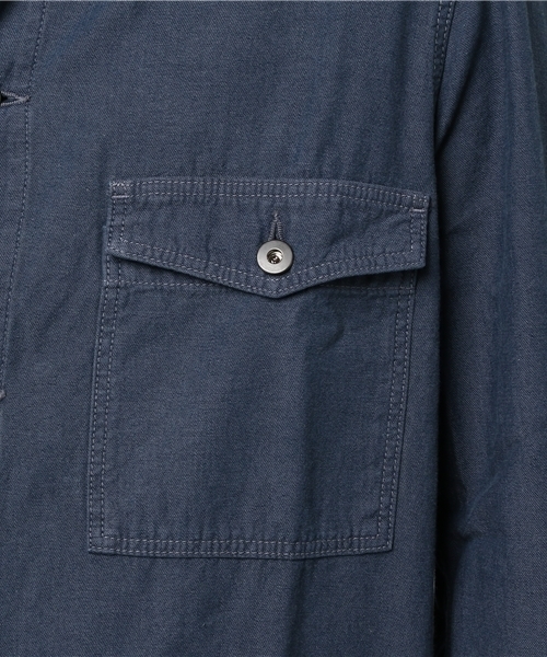 SAVE KHAKI UNITED（セーブカーキユナイテッド）の「HOMEWORK Denim Work Jacket #（カバーオール・メンズ・ダークブルー・SMALL/MEDIUM/LARGE/X-SMALL）」の8枚目の写真