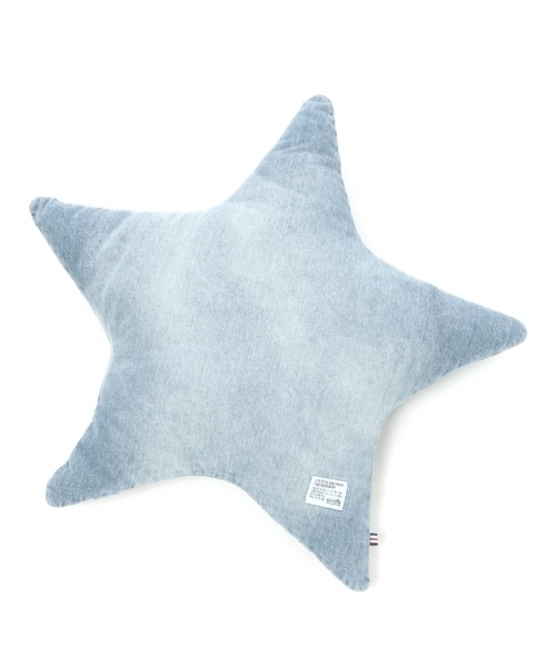 BAYFLOW／デニムスタークッション（クッション/クッションカバー