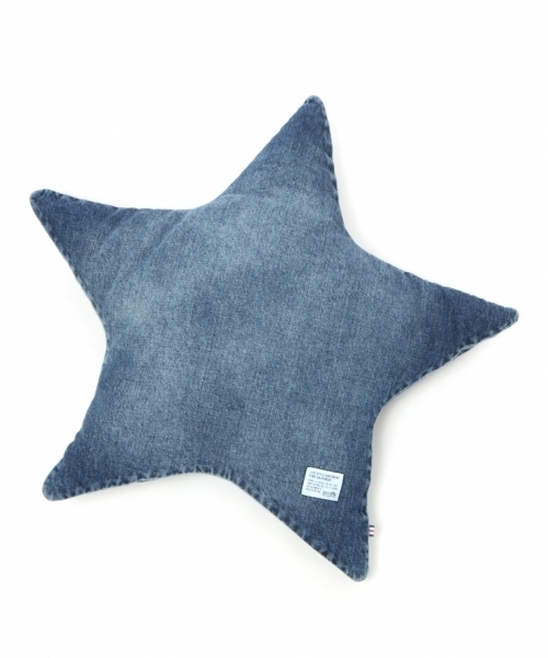 BAYFLOW（ベイフロー）の「BAYFLOW／デニムスタークッション（クッション/クッションカバー・レディース・ライトブルー/ネイビー/クリアブルー/アクア/ダークブルー/スカイブルー・0）」の8枚目の写真