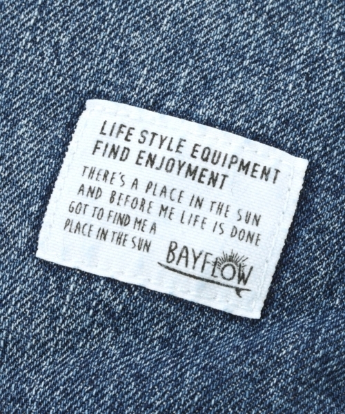 BAYFLOW（ベイフロー）の「BAYFLOW／デニムスタークッション（クッション/クッションカバー・レディース・ライトブルー/ネイビー/クリアブルー/アクア/ダークブルー/スカイブルー・0）」の13枚目の写真