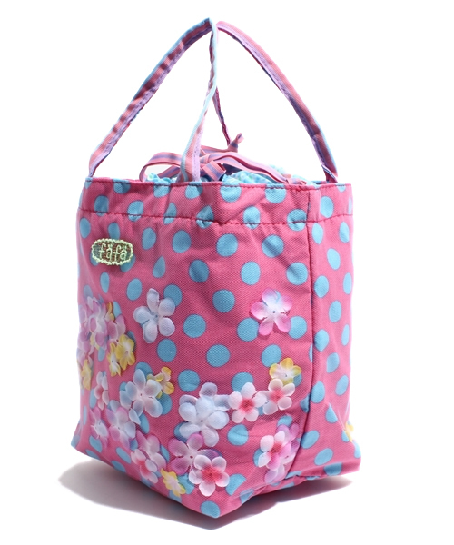 fafa（フェフェ）の「NEOLA | 造花入りバッグ（トートバッグ・レディース・グリーン系その他/ブルー系その他/ピンク系その他・FREE）」の4枚目の写真