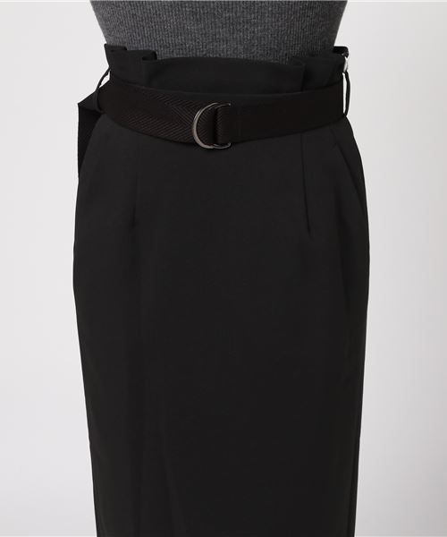 laboratory work（ラボラトリーワーク）の「ベルト付きナロースカート（スカート・レディース・ブラック/グリーン/ベージュ系その他・MEDIUM）」の11枚目の写真