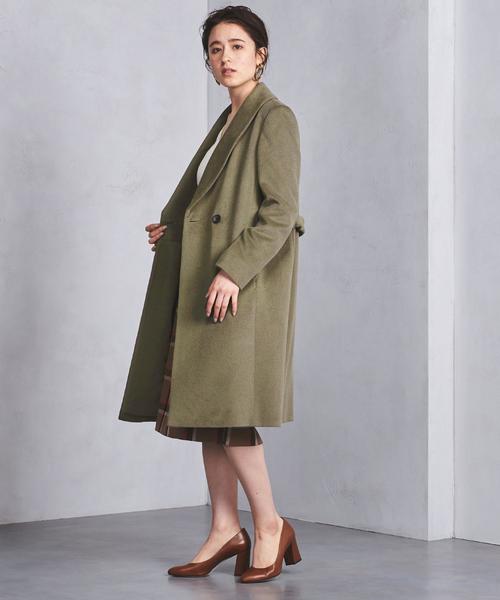 United Arrows アンゴラ　ウール　ショールラップコート UNITED ARROWS（ユナイテッドアローズ）の「□UBCE ANG/W