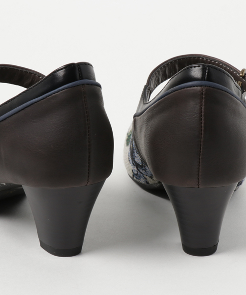 axes femme（アクシーズファム）の「ゴブラン柄パンプス（パンプス・レディース・ダークブラウン/ブラック/キャメル・LARGE/MEDIUM）」の7枚目の写真