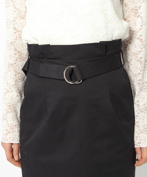 laboratory work（ラボラトリーワーク）の「シンプルタイトスカート（スカート・レディース・ネイビー/ブラック/キャメル・MEDIUM）」の11枚目の写真