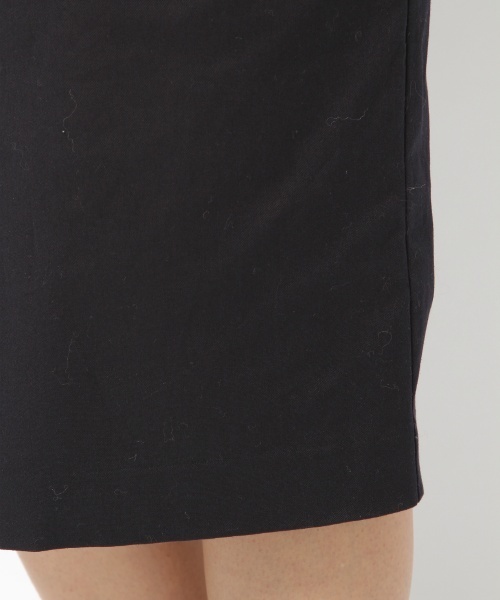 laboratory work（ラボラトリーワーク）の「シンプルタイトスカート（スカート・レディース・ネイビー/ブラック/キャメル・MEDIUM）」の9枚目の写真