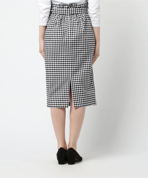 laboratory work（ラボラトリーワーク）の「シンプルタイトスカート（スカート・レディース・ネイビー/ブラック/キャメル・MEDIUM）」の5枚目の写真