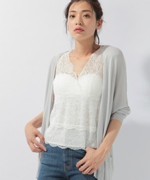 laboratory work | カップ付きレースキャミ(キャミソール)