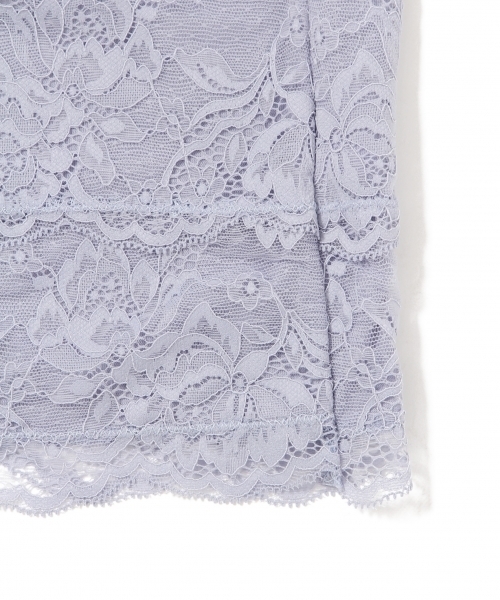 laboratory work（ラボラトリーワーク）の「カップ付きレースキャミソール（キャミソール・レディース・ホワイト/ブラック/サックスブルー/オレンジ・MEDIUM）」の11枚目の写真