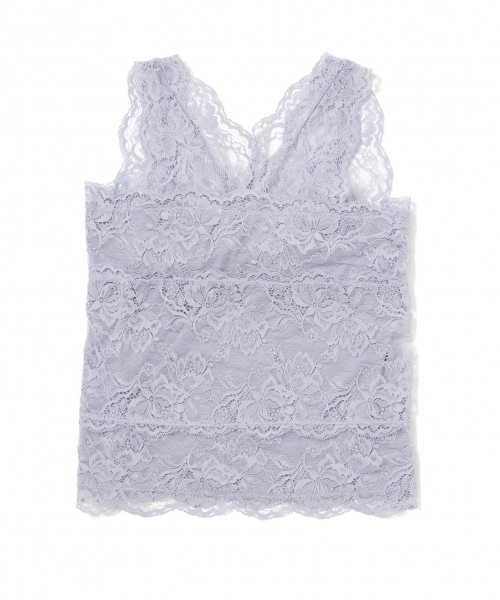 laboratory work（ラボラトリーワーク）の「カップ付きレースキャミソール（キャミソール・レディース・ホワイト/ブラック/サックスブルー/オレンジ・MEDIUM）」の13枚目の写真