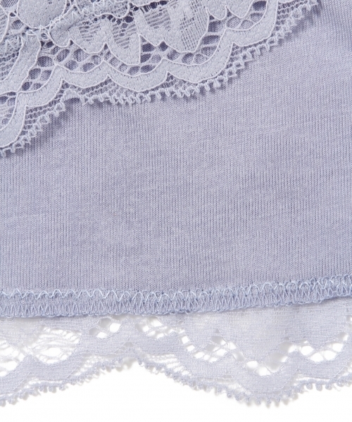 laboratory work（ラボラトリーワーク）の「カップ付きレースキャミソール（キャミソール・レディース・ホワイト/ブラック/サックスブルー/オレンジ・MEDIUM）」の14枚目の写真