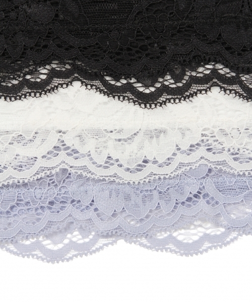 laboratory work（ラボラトリーワーク）の「カップ付きレースキャミソール（キャミソール・レディース・ホワイト/ブラック/サックスブルー/オレンジ・MEDIUM）」の15枚目の写真