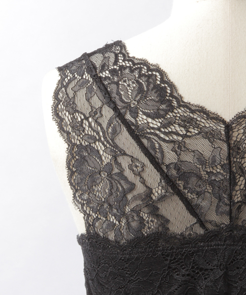 laboratory work（ラボラトリーワーク）の「カップ付きレースキャミソール（キャミソール・レディース・ホワイト/ブラック/サックスブルー/オレンジ・MEDIUM）」の22枚目の写真