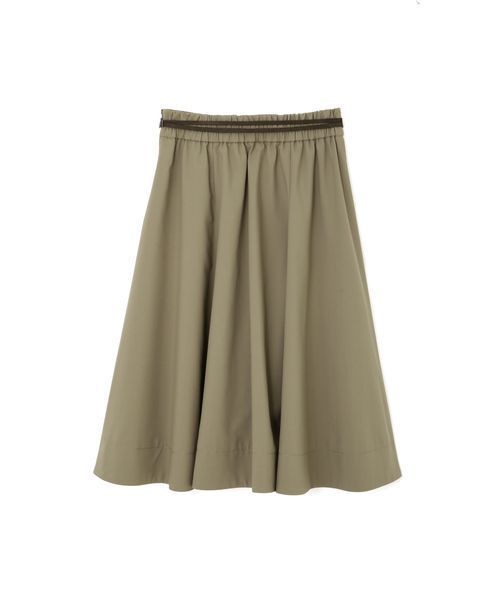 PROPORTION BODY DRESSING（プロポーションボディドレッシング）の「タイプライターベルト付きフレアースカート（スカート・レディース・カーキ/ベビーピンク/ブルー・1/2/3）」の6枚目の写真