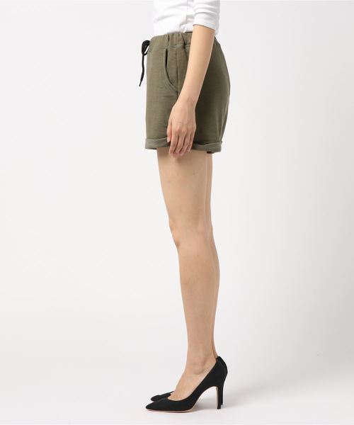 WEGO(ウィゴー)の「WEGO/スウェットショートパンツ(その他パンツ・レディース・ブラック/ブルー/杢グレー/ピンク系その他/ホワイト/グレー/カーキ・FREE)」の9枚目の写真