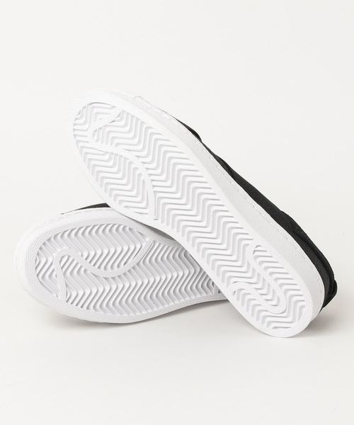 adidas（アディダス）の「adidas Originals/アディダス オリジナルス SS SLIP ON W/スーパースター スリッポン W（スリッポン・メンズ・ブラック・23cm/23.5cm/24cm/24.5cm/25cm/25.5cm/26cm/26.5cm/27cm/27.5cm/28cm）」の3枚目の写真