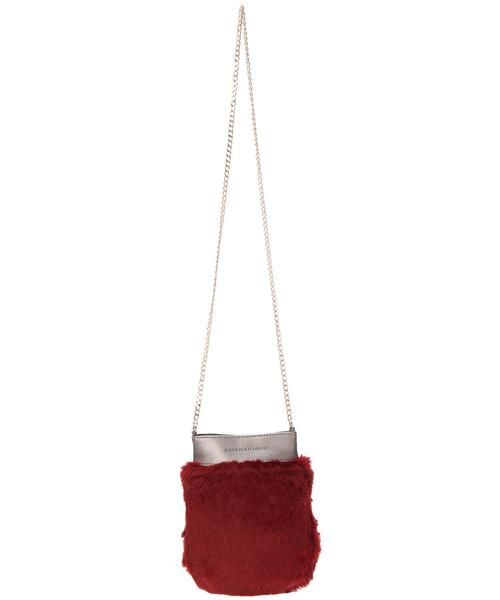 AMERICAN HOLIC（アメリカンホリック）の「ファーミニポシェット（ハンドバッグ・レディース・ホワイト/ブラック/ボルドー/キャメル・FREE）」の7枚目の写真