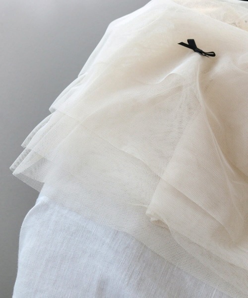 Rora(ローラ)の「ジュリエ ドレスワンピース(ドレス・キッズ・ブラックミックス・90㎝/100cm/110cm/120cm/130cm/140cm)」の6枚目の写真