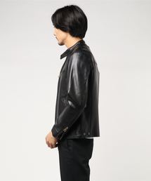 [着用1回] CINQUANTA ホースレザー シングルライダース CINQUANTA（チンクアンタ）の「CINQUANTA ホースレザー シングル