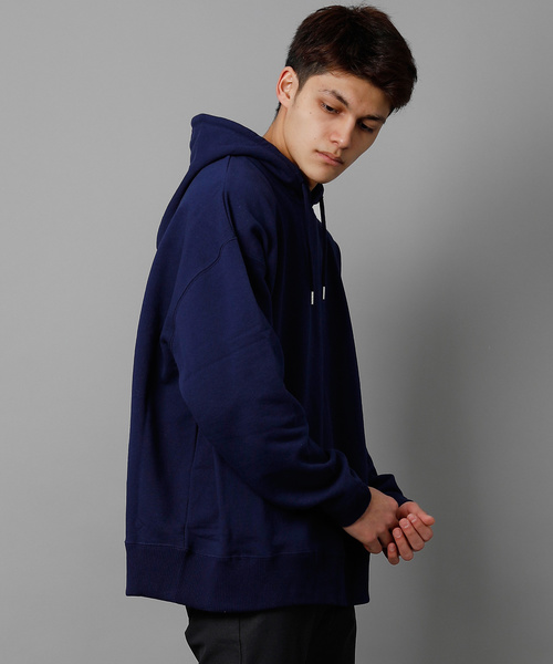 Ressaca(レサーカ)の「ヘビーウエイトオーバーパーカー(パーカー・メンズ・ホワイト/ブラック/ベージュ/パープル/ネイビー/グレー/イエロー/オレンジ・M/L)」の1枚目の写真