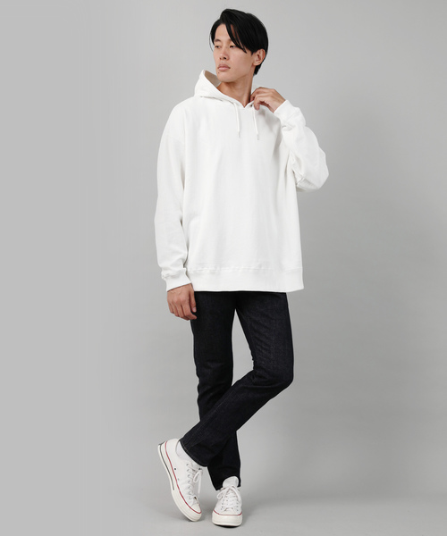 Ressaca(レサーカ)の「ヘビーウエイトオーバーパーカー(パーカー・メンズ・ホワイト/ブラック/ベージュ/パープル/ネイビー/グレー/イエロー/オレンジ・M/L)」の15枚目の写真