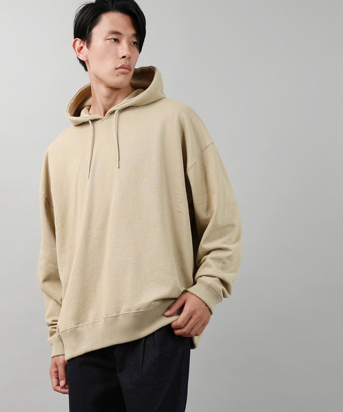 Ressaca(レサーカ)の「ヘビーウエイトオーバーパーカー(パーカー・メンズ・ホワイト/ブラック/ベージュ/パープル/ネイビー/グレー/イエロー/オレンジ・M/L)」の16枚目の写真