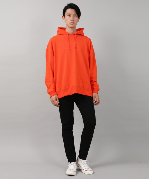 Ressaca(レサーカ)の「ヘビーウエイトオーバーパーカー(パーカー・メンズ・ホワイト/ブラック/ベージュ/パープル/ネイビー/グレー/イエロー/オレンジ・M/L)」の11枚目の写真