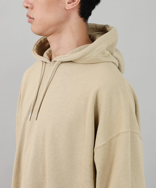 Ressaca(レサーカ)の「ヘビーウエイトオーバーパーカー(パーカー・メンズ・ホワイト/ブラック/ベージュ/パープル/ネイビー/グレー/イエロー/オレンジ・M/L)」の18枚目の写真