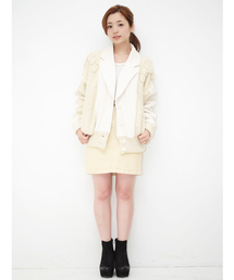 Kastane | 【Kastane】切替ニットブルゾン(ブルゾン)