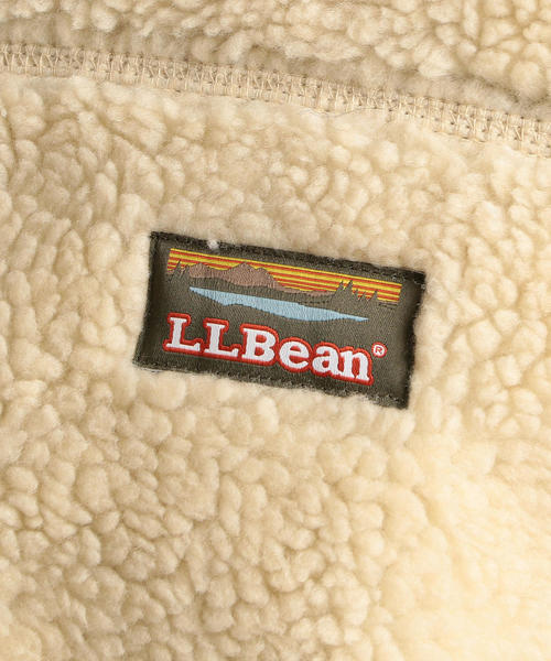 L.L.Bean（エルエルビーン）の「[エルエルビーン] SC★L.L.Bean フリース ジャケット（ブルゾン・メンズ・ネイビー/ナチュラル・SMALL/MEDIUM）」の11枚目の写真
