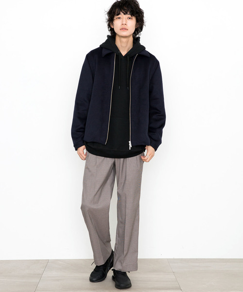 STUDIOUS（ステュディオス）の「【STUDIOUS】マリールイズ2タックセミワイドパンツ（その他パンツ・メンズ・カーキ/ブラック/ベージュ/グレー・1/2/3）」の9枚目の写真