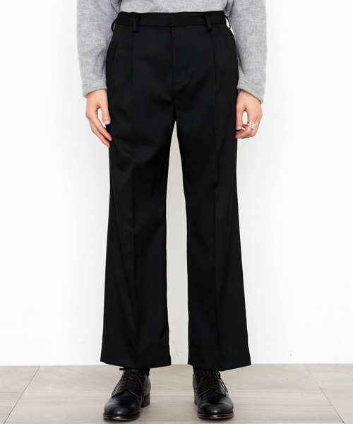 STUDIOUS（ステュディオス）の「【STUDIOUS】マリールイズ2タックセミワイドパンツ（その他パンツ・メンズ・カーキ/ブラック/ベージュ/グレー・1/2/3）」の17枚目の写真