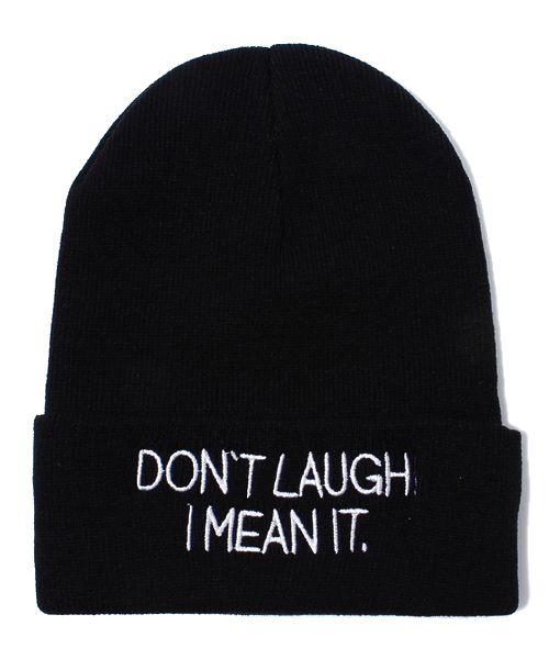 WEGO（ウィゴー）の「WEGO/ロゴ刺繍ニットキャップ（ニットキャップ/ビーニー・メンズ・ホワイト/ブラック/ライトグレー/ライム/ブルー/パープル/イエロー/オレンジ・FREE）」の3枚目の写真