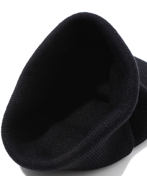 WEGO（ウィゴー）の「WEGO/ロゴ刺繍ニットキャップ（ニットキャップ/ビーニー・メンズ・ホワイト/ブラック/ライトグレー/ライム/ブルー/パープル/イエロー/オレンジ・FREE）」の12枚目の写真