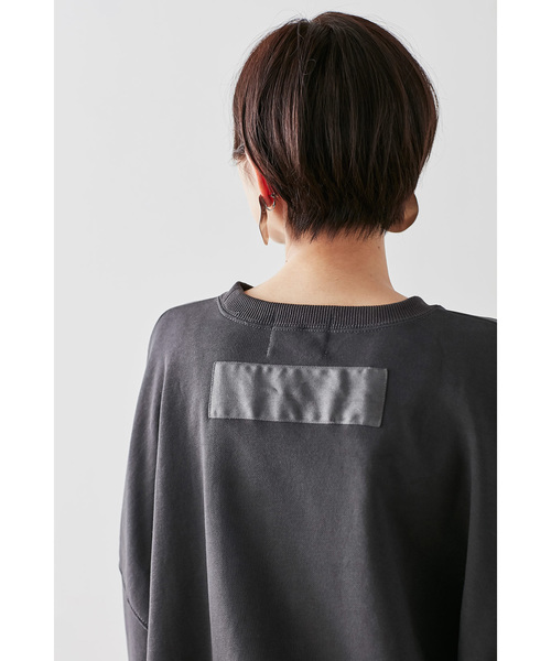 MEDE19F(メデジュウキュウ)の「MEDE19F オーバーサイズスウェット(スウェット・レディース・ラベンダー/チャコール・MEDIUM/LARGE/X-LARGE)」の7枚目の写真