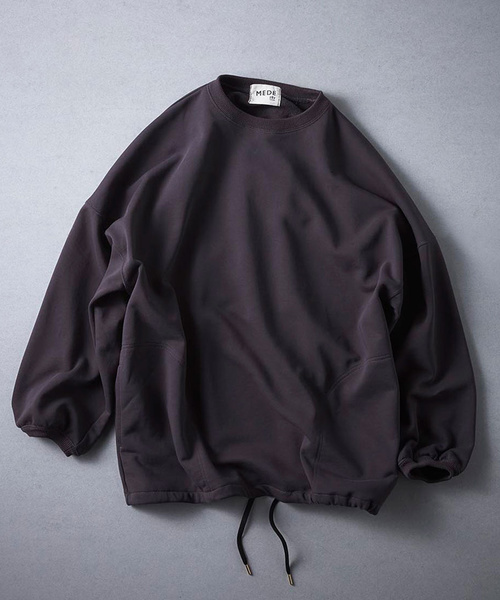 MEDE19F(メデジュウキュウ)の「MEDE19F オーバーサイズスウェット(スウェット・レディース・ラベンダー/チャコール・MEDIUM/LARGE/X-LARGE)」の19枚目の写真
