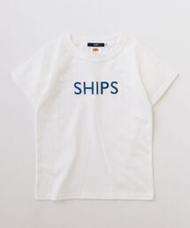 SHIPS | FRUIT OF THE LOOM:＜ファミリーおそろい＞【SHIPS別注】ロゴ T(90～145cm)(Tシャツ/カットソー)