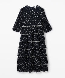 Tomorrowland トゥモローランド の Ganni Lowell ドットロングドレス ワンピース Wear