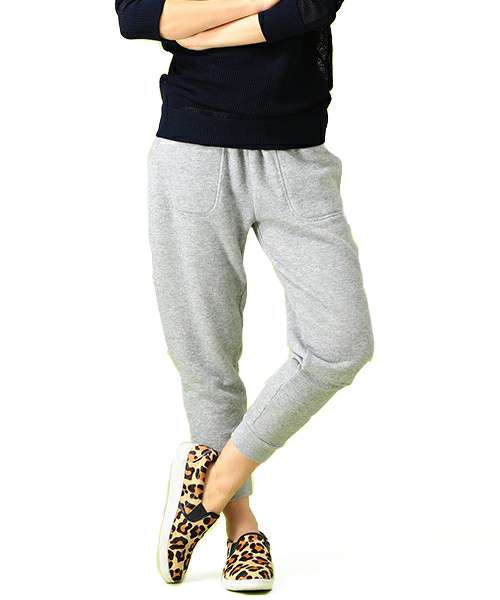 B:MING by BEAMS(ビーミングバイビームス)の「ビーミング by ビームス / 9分丈スウェットパンツ(その他パンツ・レディース・ライトグレー/チャコールグレー/ブラック・SMALL/MEDIUM)」の1枚目の写真