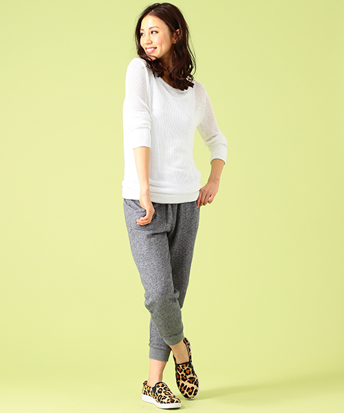 B:MING by BEAMS(ビーミングバイビームス)の「ビーミング by ビームス / 9分丈スウェットパンツ(その他パンツ・レディース・ライトグレー/チャコールグレー/ブラック・SMALL/MEDIUM)」の16枚目の写真