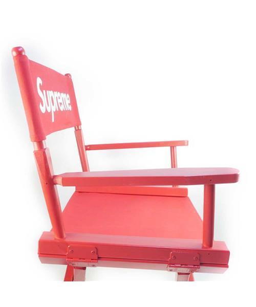 Supreme シュプリームディレクターチェア赤レッド椅子