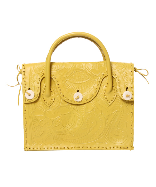 GRACE CONTINENTAL（グレースコンチネンタル）の「Maestra M（ハンドバッグ・レディース・カーキ/ブルー/グレー/ダークブラウン/レッド/ブラック/ベージュ/ホワイト/イエロー/ブラウン系その他/ゴールド/キナリ/ミント/ブロンズ/ピンク/パープル/ピンクゴールド/グリーン・FREE）」の11枚目の写真