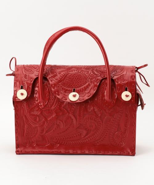 GRACE CONTINENTAL（グレースコンチネンタル）の「Maestra M（ハンドバッグ・レディース・カーキ/ブルー/グレー/ダークブラウン/レッド/ブラック/ベージュ/ホワイト/イエロー/ブラウン系その他/ゴールド/キナリ/ミント/ブロンズ/ピンク/パープル/ピンクゴールド/グリーン・FREE）」の12枚目の写真