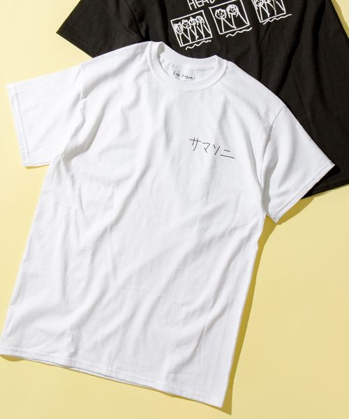 SHIPS（シップス）の「サマソ二2019: ken kagami アート Tシャツ ■（Tシャツ/カットソー・メンズ・ホワイト/ストーン/ホワイト系その他/ブラック/ダークグレー・S/M/L/XL）」の3枚目の写真