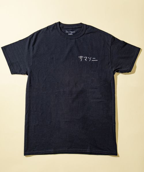 SHIPS（シップス）の「サマソ二2019: ken kagami アート Tシャツ ■（Tシャツ/カットソー・メンズ・ホワイト/ストーン/ホワイト系その他/ブラック/ダークグレー・S/M/L/XL）」の4枚目の写真