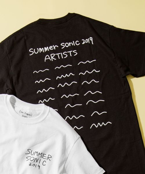 SHIPS（シップス）の「サマソ二2019: ken kagami アート Tシャツ ■（Tシャツ/カットソー・メンズ・ホワイト/ストーン/ホワイト系その他/ブラック/ダークグレー・S/M/L/XL）」の16枚目の写真