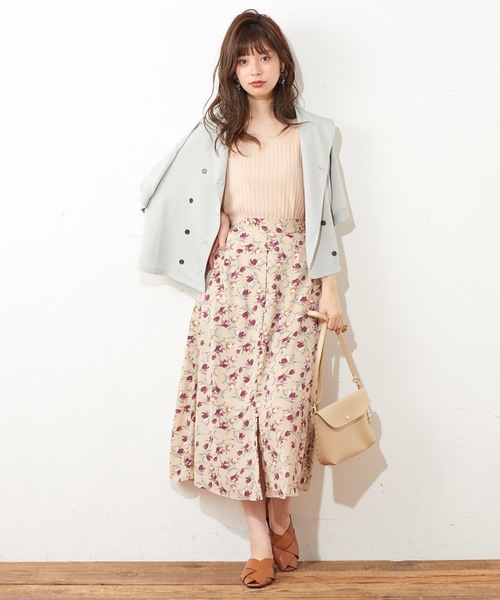 natural couture（ナチュラルクチュール）の「カギ針ニットキャミ（キャミソール・レディース・アイボリー/レッド/キャメル・FREE）」の17枚目の写真